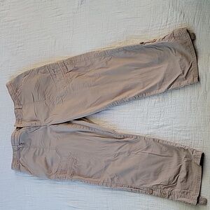 Democracy Women's Light Tan Capris